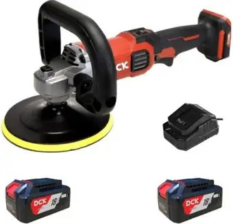 Полировальная машина DCK KDSP02-180 Type FK (с 2-мя АКБ) – изображение в каталоге