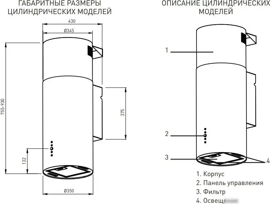 Кухонная вытяжка Making Oasis Everywhere KR-50B - фото товара
