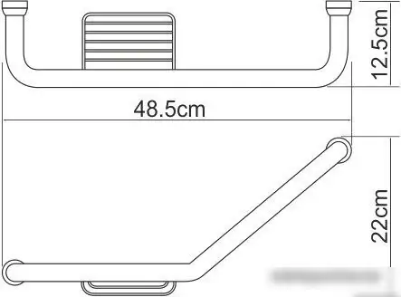 Поручень Wasserkraft K-1077Left – фото товара