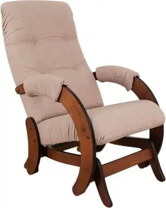 Кресло-глайдер Glider Модель 68 (светло-коричневый/орех антик) – изображение в каталоге