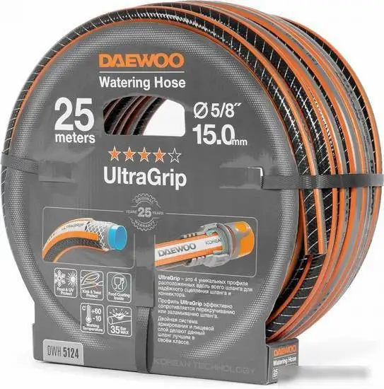 Шланг Daewoo Power UltraGrip DWH 5124 (5/8'', 25 м) – фото товара