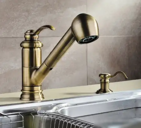 Дозатор Omoikiri OM-01-AB (античная латунь) – фото товара