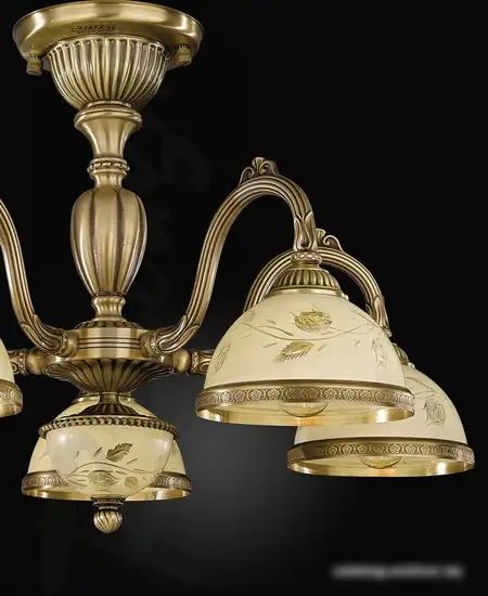 Люстра средней высоты Reccagni Angelo 6208 PL 6228/5 – фото товара