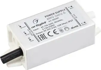 Блок питания Arlight ARPV-24012-D 022409 – изображение в каталоге