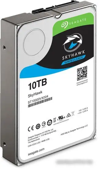Жесткий диск Seagate Skyhawk 10TB [ST10000VX0004] – фото товара