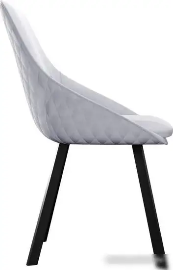 Стул DikLine 246 поворотный (Z46 перламутр/ножки черные)