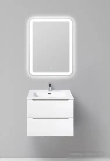 BelBagno Тумба под умывальник Etna-600-2C-SO-BL-P (bianco lucido) – фото товара