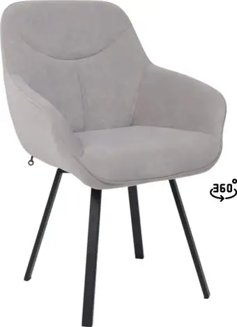 Стул Мамадома Romeo smile 360 (b22 Grey Lux/черный) – изображение в каталоге