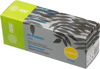 Картридж CACTUS CS-PH6022C (аналог Xerox 106R02760) – изображение в каталоге