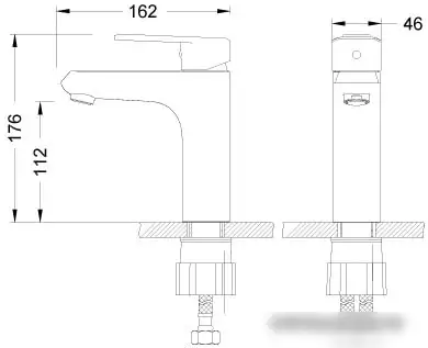 Смеситель Lemark Point LM0306C - фото товара