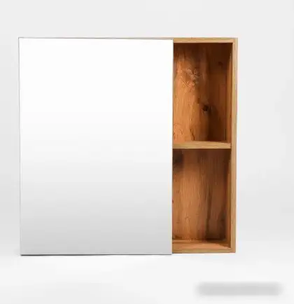 Viant Шкаф с зеркалом Бостон 60 VBOS60-ZSH – фото товара