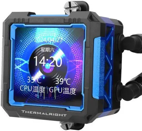 Система жидкостного охлаждения для процессора Thermalright Frozen Warframe Pro 360 (черный) – фото товара