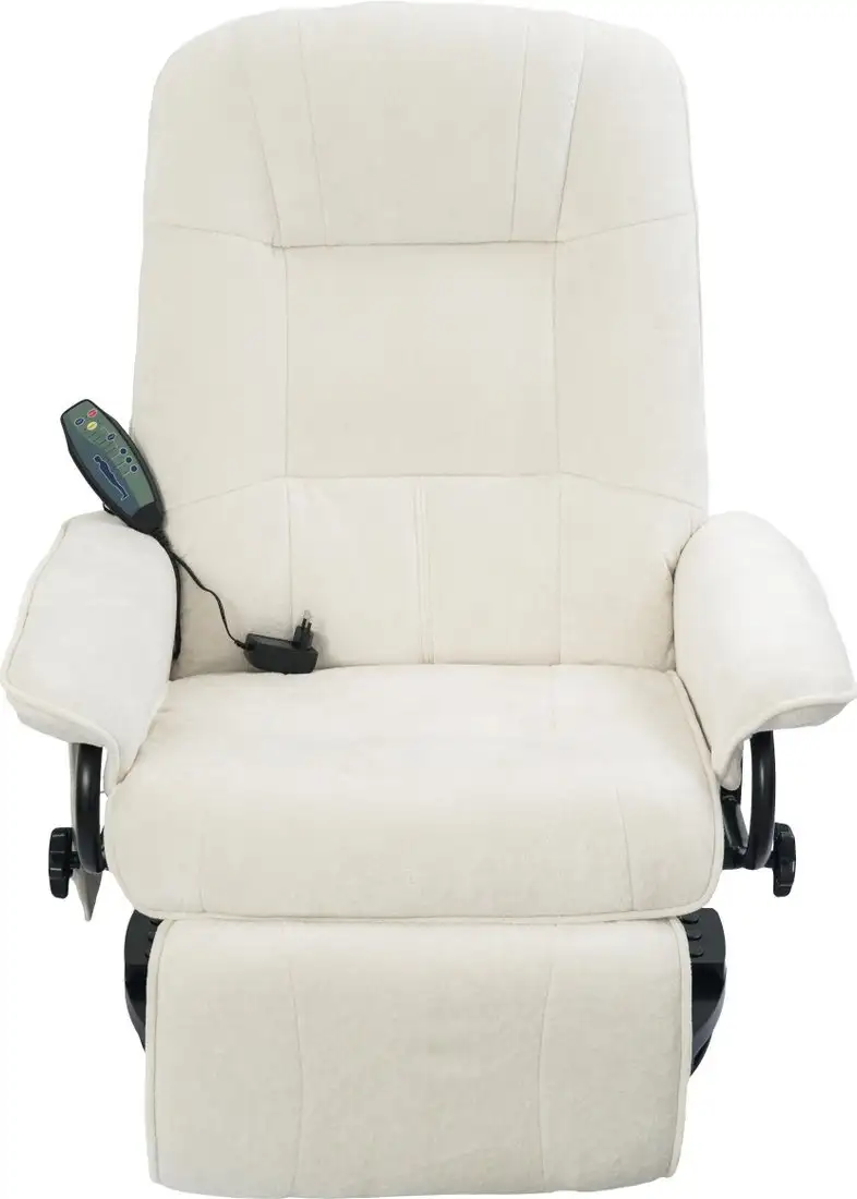 Массажное кресло Calviano 21 (бежевый плюш) – фото товара