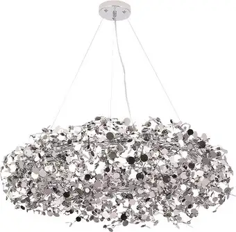 Подвесная люстра Crystal Lux GARDEN SP9 D800 CHROME – изображение в каталоге