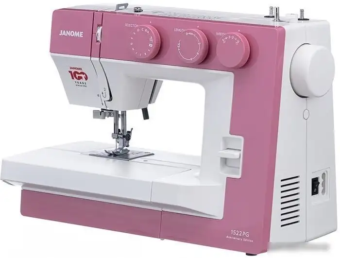 Электромеханическая швейная машина Janome 1522PG Anniversary Edition - фото товара
