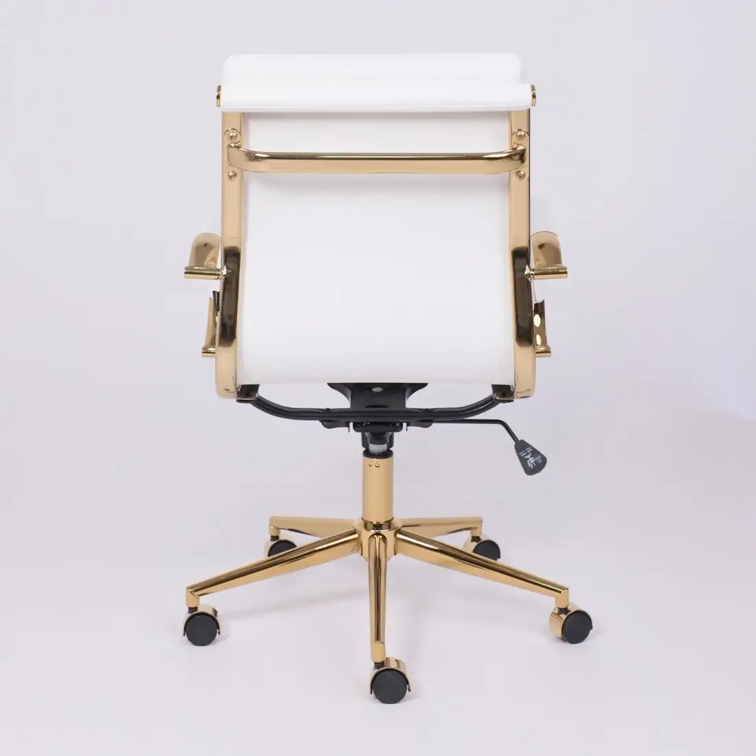 Офисное кресло AksHome Indigo LB (белый/золотой) – фото товара