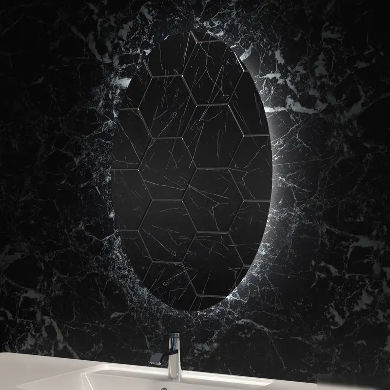 Пекам Зеркало Vesta Fly 80x60 VestaFly-80x60 (с подсветкой и механической клавишей включения) – фото товара