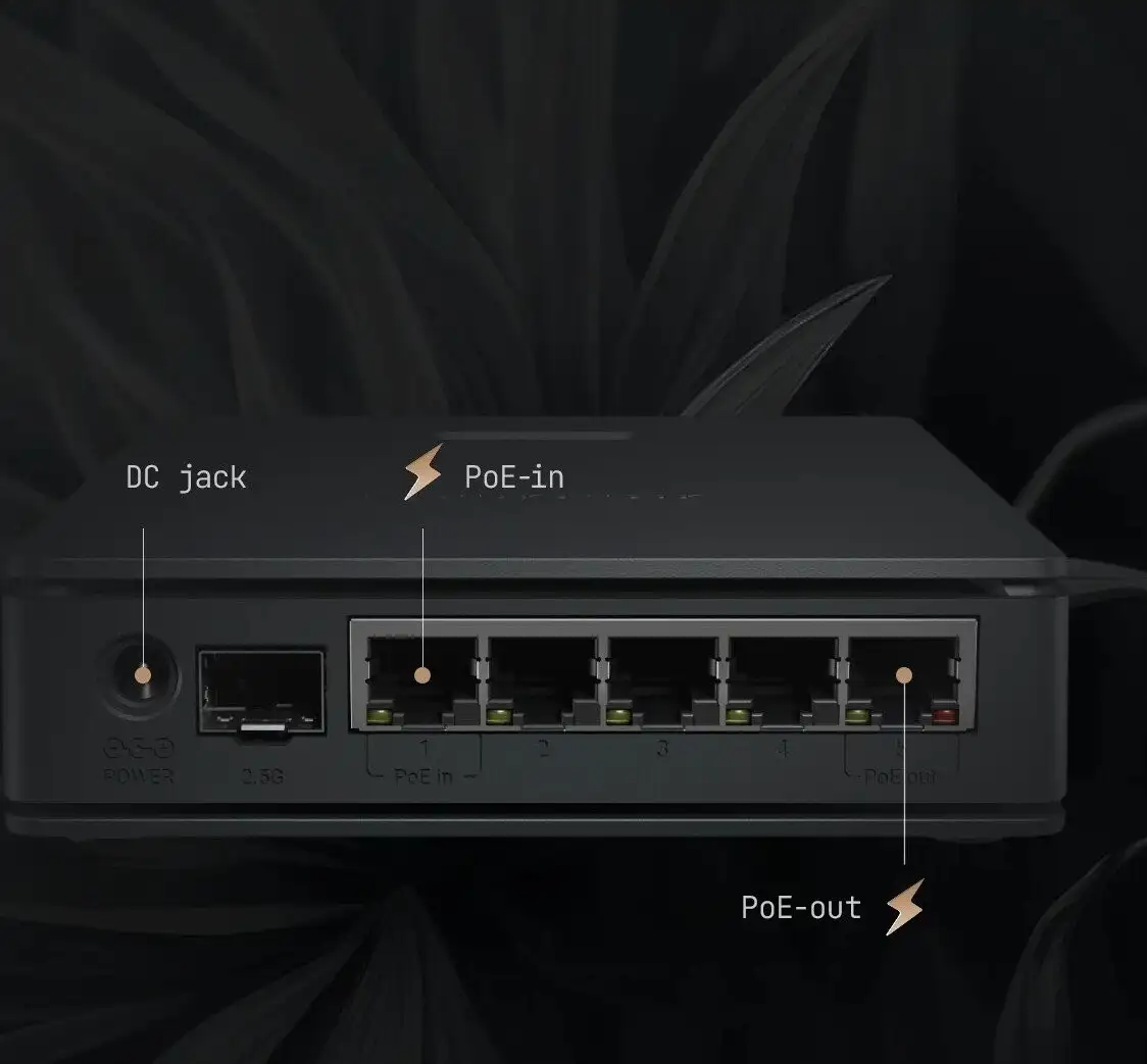 Wi-Fi роутер Mikrotik hAP ax S E62iUGS-2axD5axT – фото товара