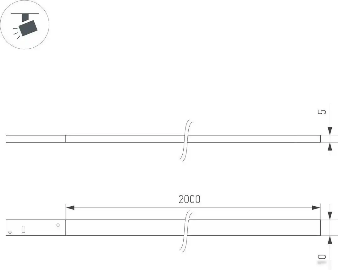 Трековый светильник Arlight Mag-Microcosm-Flat-Elastic-L2000-16W Warm3000 043250 – фото товара