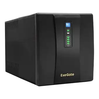 Источник бесперебойного питания ExeGate SpecialPro UNB-1600.LED.AVR.4SH.USB EP285507RUS – изображение в каталоге