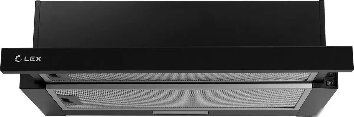 Кухонная вытяжка LEX Hide G 600 (черный) - фото товара