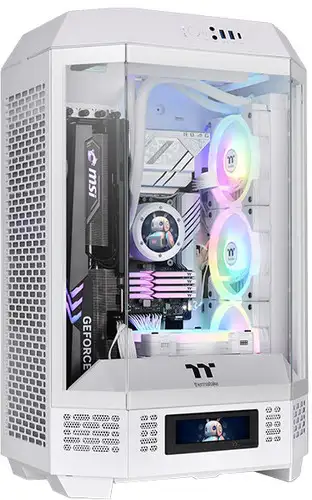 Корпус Thermaltake The Tower 300 Snow CA-1Y4-00S6WN-00 – изображение в каталоге