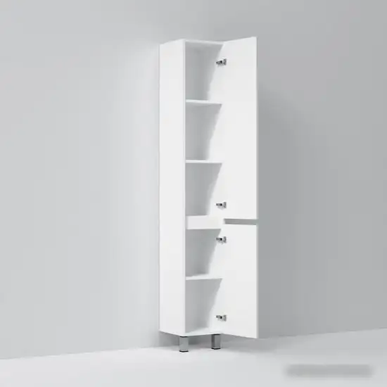 AM.PM Шкаф-пенал Gem S 30 M91CSR0306WG (правый, белый глянец) – фото товара