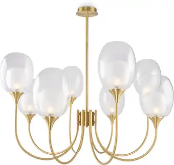 Подвесная люстра Maytoni Aura MOD016PL-08BS – изображение в каталоге