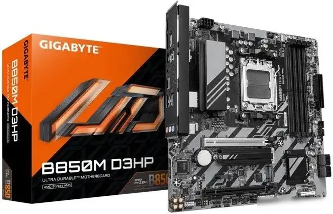 Материнская плата Gigabyte B850M D3HP (rev. 1.2) – фото товара