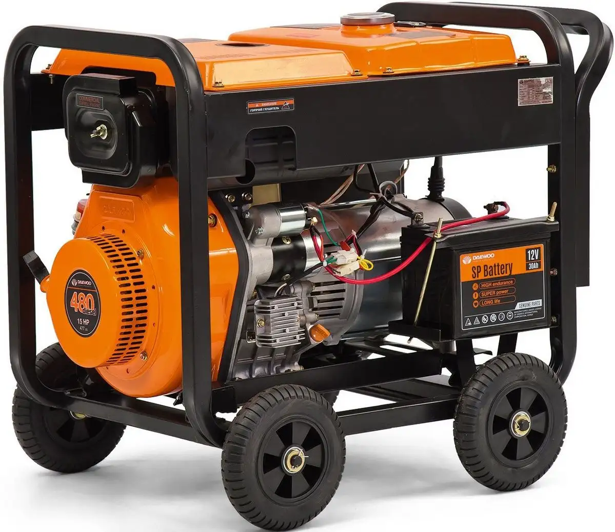 Дизельный генератор Daewoo Power DDAE 9000DXE-3 – фото товара