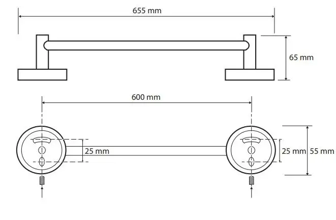 Держатель для полотенца Bemeta Omega 104104042 – фото товара
