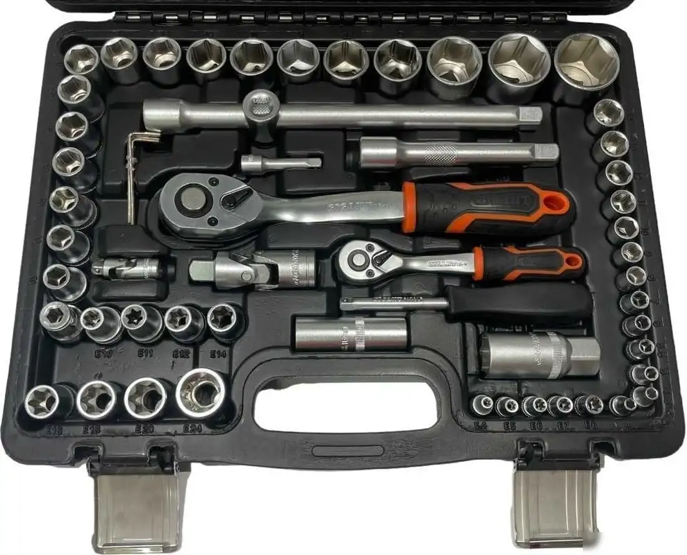 Набор трещотка с головками и битами Gigant GAS 108 (108 предметов) – фото товара