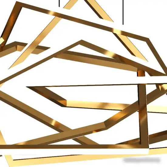 Подвесная люстра LOFT IT Ring 10028 Gold – фото товара