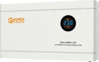 Стабилизатор напряжения Kiper Power Slim 5000 LCD – изображение в каталоге