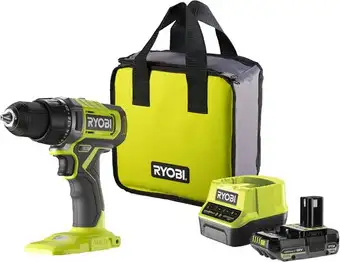 Дрель-шуруповерт Ryobi RDD18-1C20S 5133005519 (с 1-им АКБ 2 Ач, сумка) – изображение в каталоге