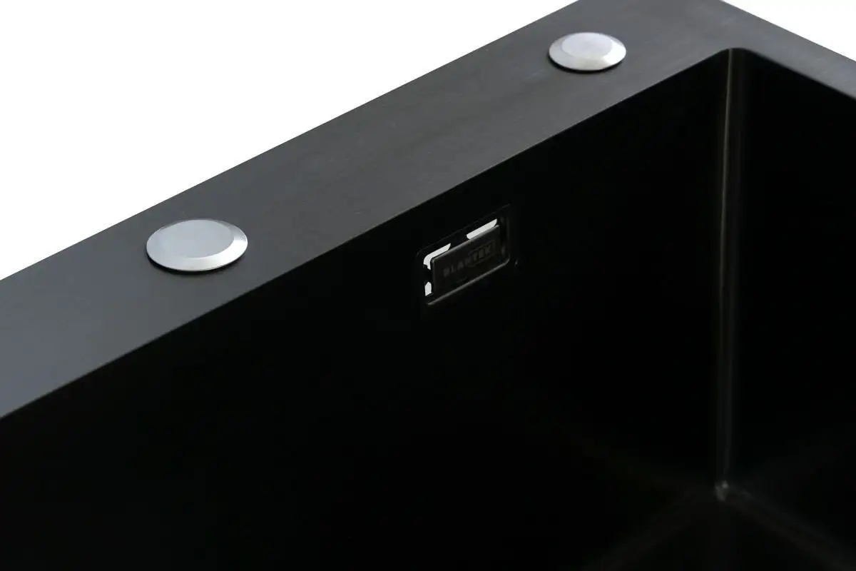 Кухонная мойка Blantek LS-5848STB Stone texture black - фото товара
