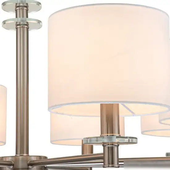 Подвесная люстра Escada Novella 641/8PL E14*60W Satin nickel – фото товара