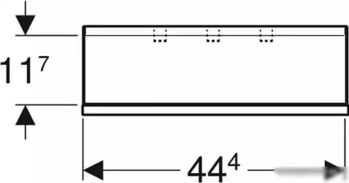 Geberit Полка Smyle Square 500.362.00.1 – фото товара
