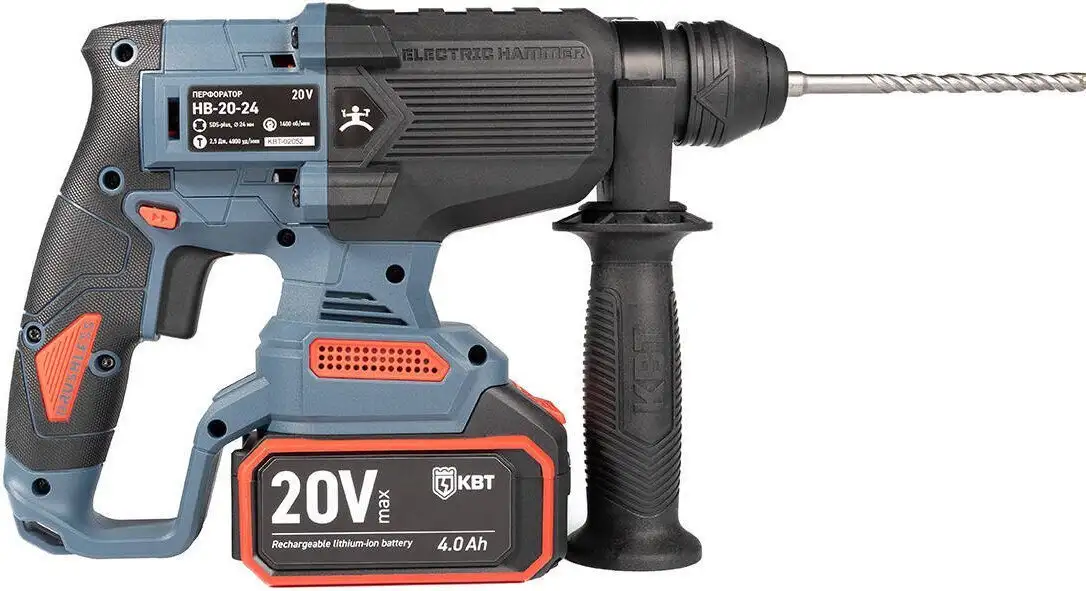 Перфоратор КВТ Профи HB-20-24 (с 2-мя АКБ, кейс) – фото товара