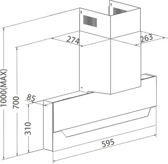 Кухонная вытяжка Haier HVX-W682CW - фото товара