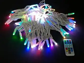 Светодиодная гирлянда ULED Стринг-лайт ULED-SL-100-24V-(W-ESR-RGB) – изображение в каталоге