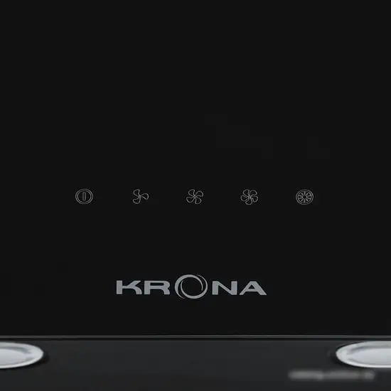 Кухонная вытяжка Krona Helga 600 S (черный) - фото товара