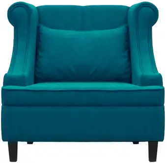 Интерьерное кресло Brioli Людвиг (В63/бирюзовый) – изображение в каталоге