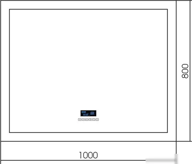 Silver Mirrors Зеркало Норма 100x80 LED-00002327 – фото товара