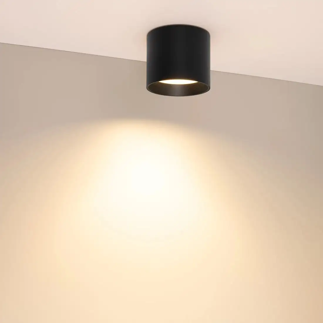 Точечный светильник Arlight SP-BISCOTTO-R90-8W Warm3300-MIX BK 80deg 054911 – фото товара