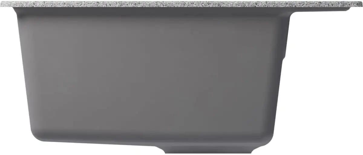 Кухонная мойка Mixline ML-GM28 552097 (темно-серый) - фото товара