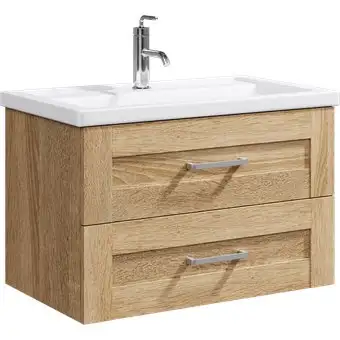 Aqwella Тумба под умывальник Aqwella Фостер FOS01082DS (дуб сонома) – изображение в каталоге