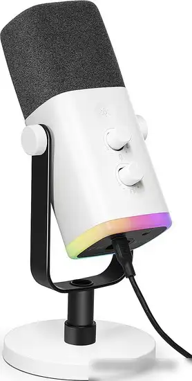 Проводной микрофон FIFINE AM8 (белый) – фото товара