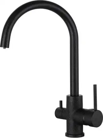 Смеситель Kaiser Merkur 26744-12 (черный мрамор) - изображение в каталоге