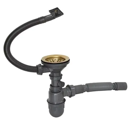 Кухонная мойка Mixline 548566 (золото, 3 мм) - фото товара